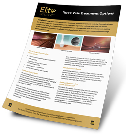 Elite Surgeons Vein Treatment Brochure